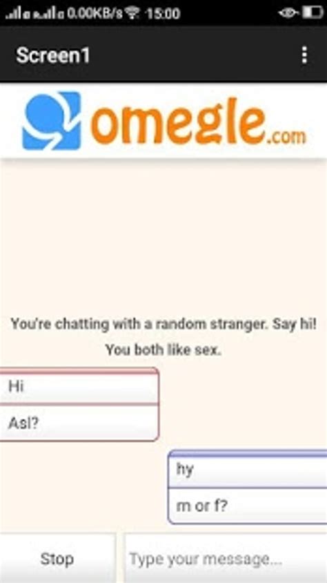 Omegle: Talk to strangers!